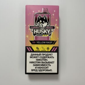 Husky Cyber 8000 Yellow Rasp (Клубничный лимонад, холодок)